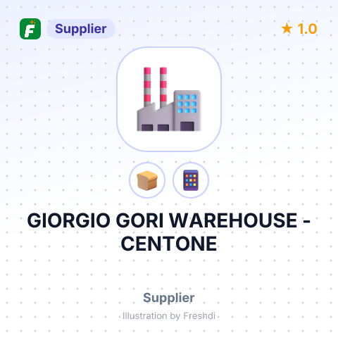 GIORGIO GORI WAREHOUSE - CENTONE – summary card, no photo uploaded yet