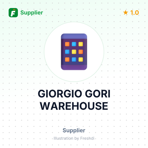 GIORGIO GORI WAREHOUSE – summary card, no photo uploaded yet