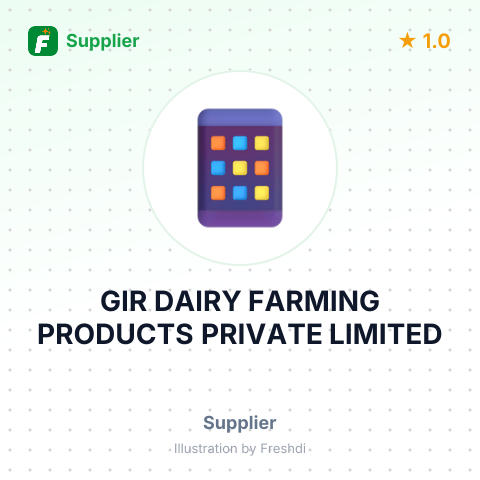 GIR DAIRY FARMING PRODUCTS PRIVATE LIMITED – summary card, no photo uploaded yet