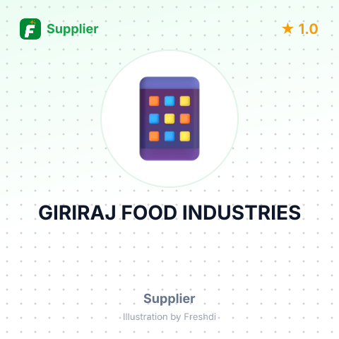 GIRIRAJ FOOD INDUSTRIES – summary card, no photo uploaded yet
