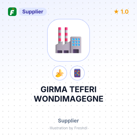 GIRMA TEFERI WONDIMAGEGNE – summary card, no photo uploaded yet