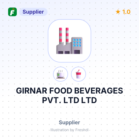 GIRNAR FOOD BEVERAGES PVT. LTD LTD – summary card, no photo uploaded yet
