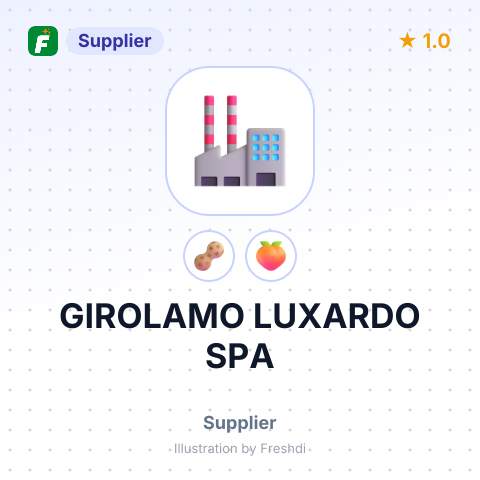 GIROLAMO LUXARDO SPA – summary card, no photo uploaded yet