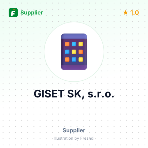 GISET SK, s.r.o. – summary card, no photo uploaded yet