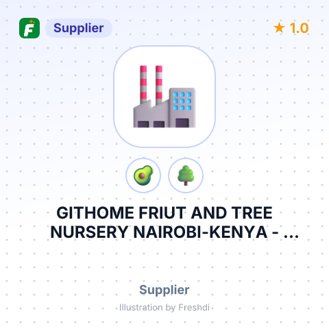 GITHOME FRIUT AND TREE NURSERY NAIROBI-KENYA – summary card, no photo uploaded yet