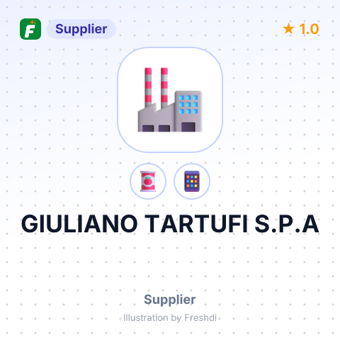 GIULIANO TARTUFI S.P.A – summary card, no photo uploaded yet