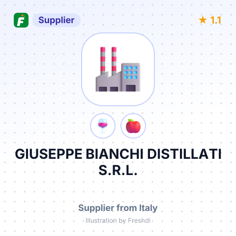 GIUSEPPE BIANCHI DISTILLATI S.R.L. – summary card, no photo uploaded yet