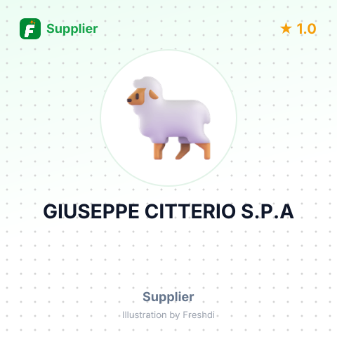 GIUSEPPE CITTERIO S.P.A – summary card, no photo uploaded yet