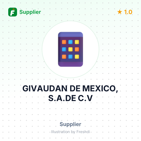 GIVAUDAN DE MEXICO, S.A.DE C.V – summary card, no photo uploaded yet