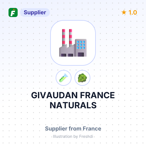 GIVAUDAN FRANCE NATURALS – summary card, no photo uploaded yet