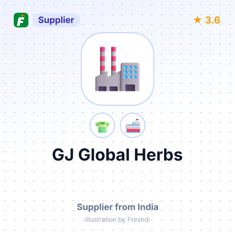 GJ Global Herbs – summary card, no photo uploaded yet