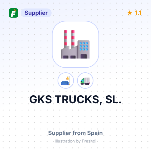 GKS TRUCKS, SL. – summary card, no photo uploaded yet