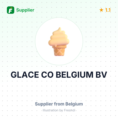 GLACE CO BELGIUM BV – summary card, no photo uploaded yet