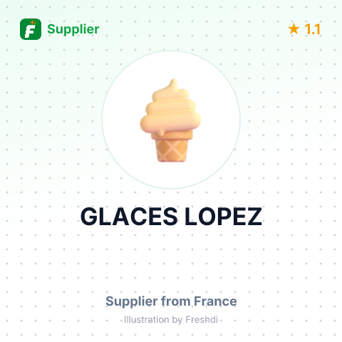GLACES LOPEZ – summary card, no photo uploaded yet