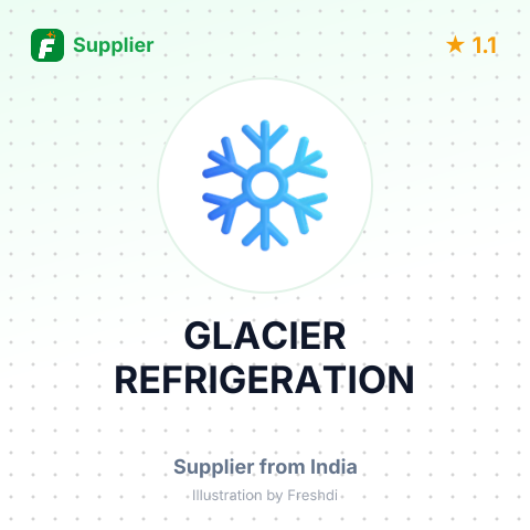 GLACIER REFRIGERATION – summary card, no photo uploaded yet