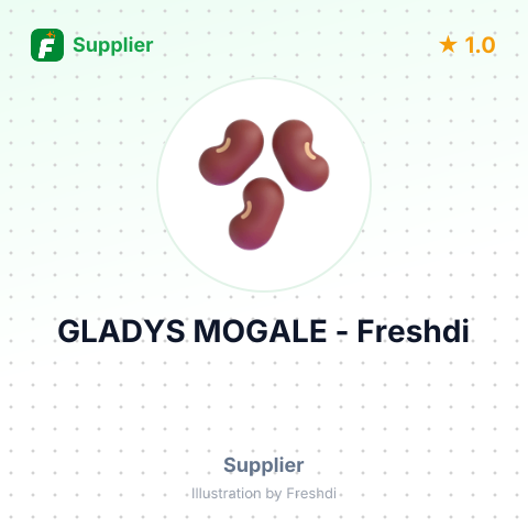 GLADYS MOGALE – summary card, no photo uploaded yet