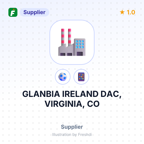GLANBIA IRELAND DAC, VIRGINIA, CO – summary card, no photo uploaded yet