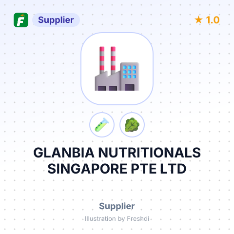 GLANBIA NUTRITIONALS SINGAPORE PTE LTD – summary card, no photo uploaded yet