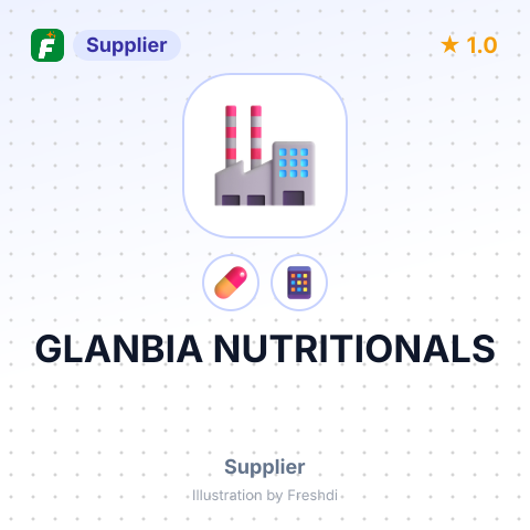 GLANBIA NUTRITIONALS – summary card, no photo uploaded yet