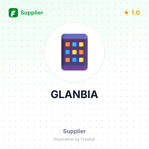 GLANBIA – summary card, no photo uploaded yet