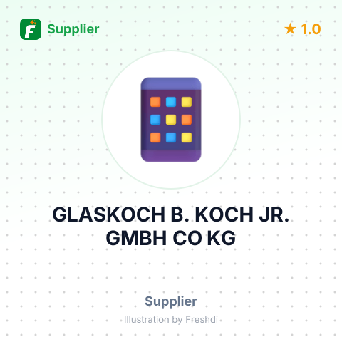 GLASKOCH B. KOCH JR. GMBH CO KG – summary card, no photo uploaded yet