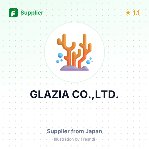 GLAZIA CO.,LTD. – summary card, no photo uploaded yet