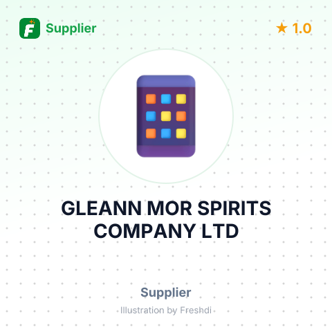GLEANN MOR SPIRITS COMPANY LTD – summary card, no photo uploaded yet