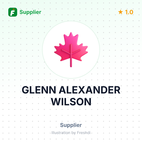 GLENN ALEXANDER WILSON – summary card, no photo uploaded yet