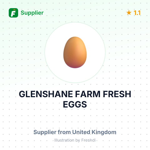 GLENSHANE FARM FRESH EGGS – summary card, no photo uploaded yet