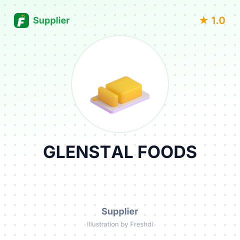GLENSTAL FOODS – summary card, no photo uploaded yet