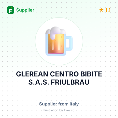 GLEREAN CENTRO BIBITE S.A.S. FRIULBRAU – summary card, no photo uploaded yet