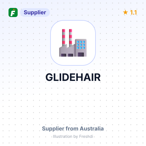 GLIDEHAIR – summary card, no photo uploaded yet
