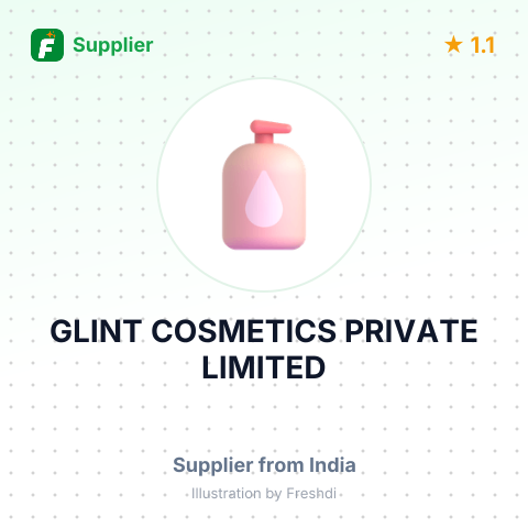 GLINT COSMETICS PRIVATE LIMITED – summary card, no photo uploaded yet