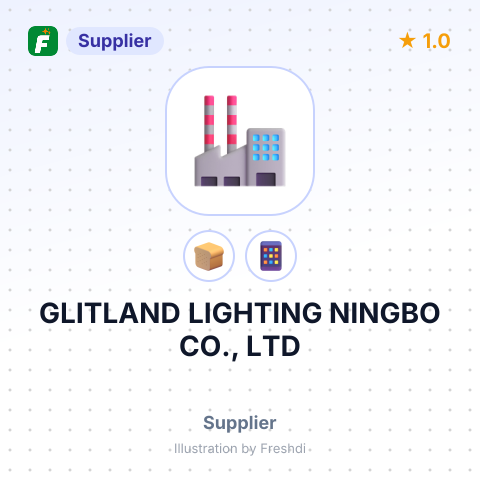 GLITLAND LIGHTING NINGBO CO., LTD – summary card, no photo uploaded yet