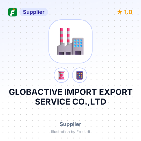 GLOBACTIVE IMPORT EXPORT SERVICE CO.,LTD – summary card, no photo uploaded yet