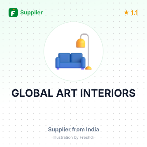 GLOBAL ART INTERIORS – summary card, no photo uploaded yet
