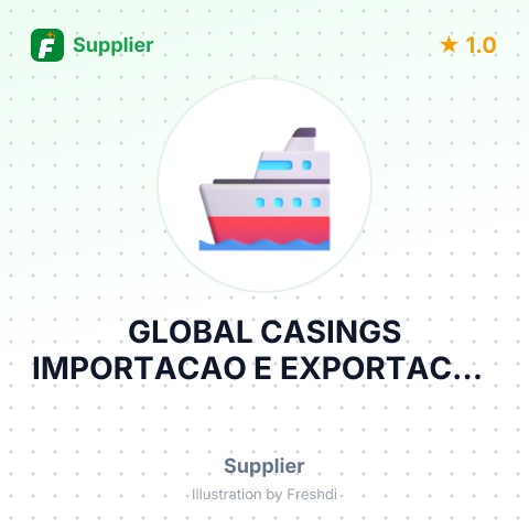 GLOBAL CASINGS IMPORTACAO E EXPORTACAO LTDA – summary card, no photo uploaded yet