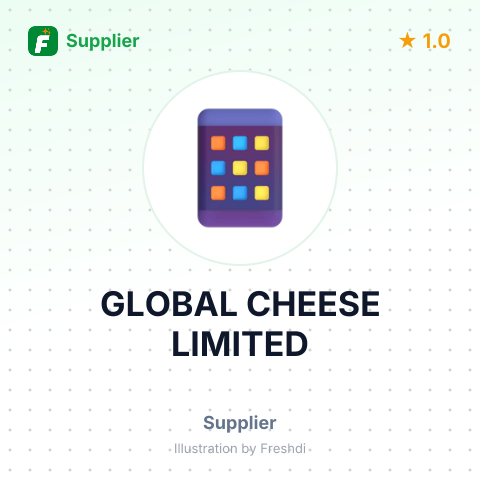GLOBAL CHEESE LIMITED – summary card, no photo uploaded yet