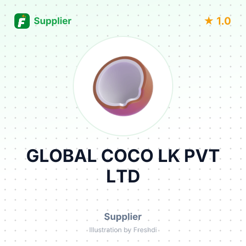 GLOBAL COCO LK PVT LTD – summary card, no photo uploaded yet