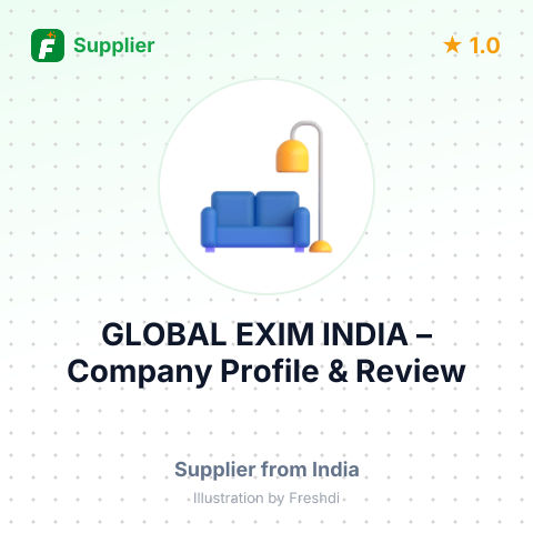 GLOBAL EXIM INDIA – summary card, no photo uploaded yet