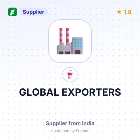 GLOBAL EXPORTERS – summary card, no photo uploaded yet