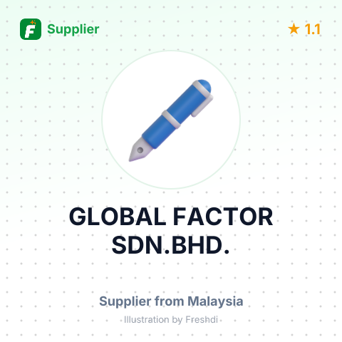GLOBAL FACTOR SDN.BHD. – summary card, no photo uploaded yet