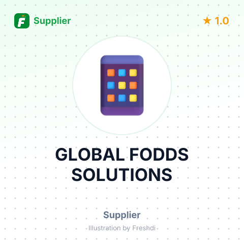 GLOBAL FODDS SOLUTIONS – summary card, no photo uploaded yet