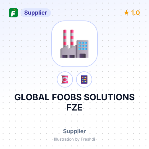 GLOBAL FOOBS SOLUTIONS FZE – summary card, no photo uploaded yet