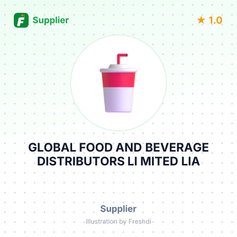 GLOBAL FOOD AND BEVERAGE DISTRIBUTORS LI MITED LIA – summary card, no photo uploaded yet