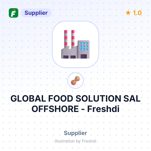 GLOBAL FOOD SOLUTION SAL OFFSHORE – summary card, no photo uploaded yet