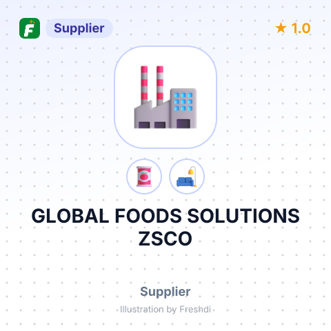 GLOBAL FOODS SOLUTIONS ZSCO – summary card, no photo uploaded yet