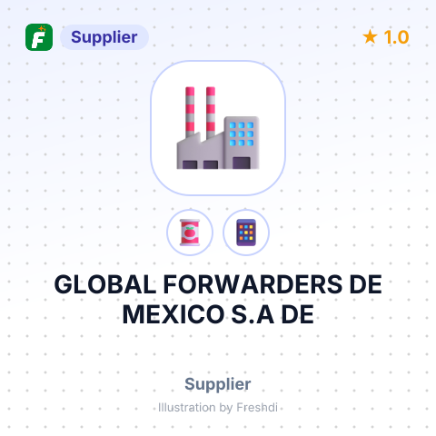 GLOBAL FORWARDERS DE MEXICO S.A DE – summary card, no photo uploaded yet