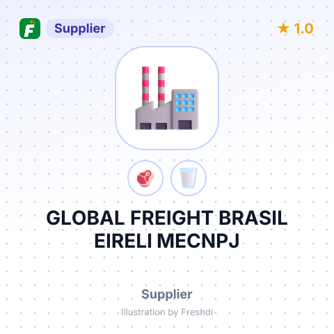 GLOBAL FREIGHT BRASIL EIRELI MECNPJ – summary card, no photo uploaded yet