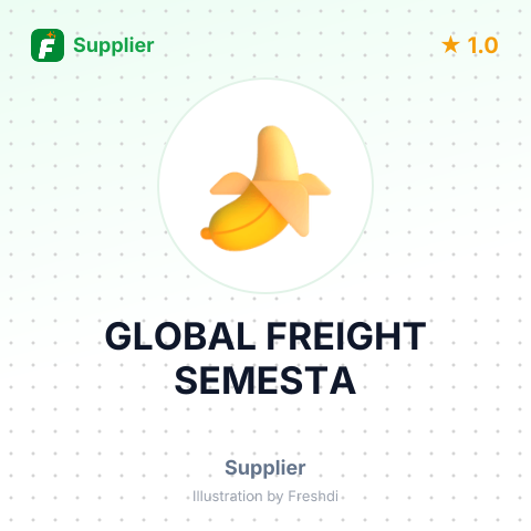 GLOBAL FREIGHT SEMESTA – summary card, no photo uploaded yet